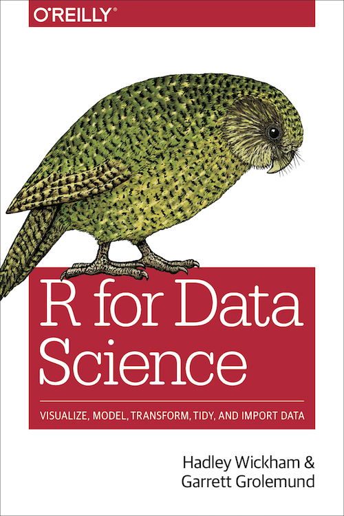 R for Data Science book cover